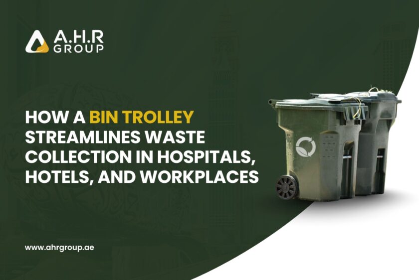 How a Bin Trolley Streamlines Waste Collection in Hospitals, Hotels, and Workplaces