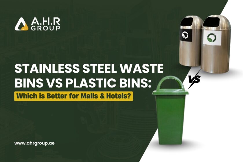 the titled Stainless Steel Waste Bins vs Plastic Bins: Which is Better for Malls & Hotels?