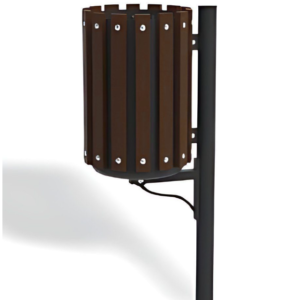 Post-Mounted Timber Bin
