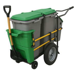Street Cleaning Cart – 2 × 100 L