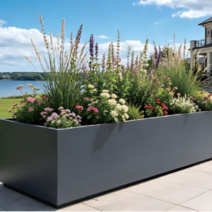 Rectangular Steel Planter