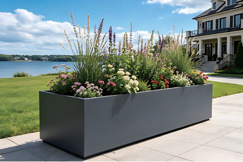 Rectangular Steel Planter