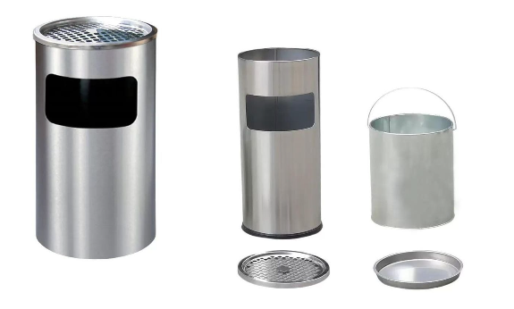 Round Ashtray Litter Bin