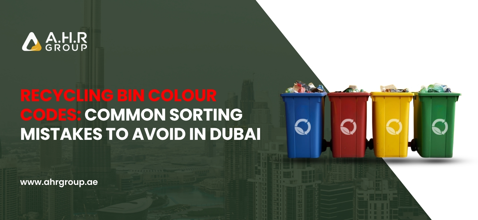 Recycling Bin Colour Codes: Common Sorting Mistakes to Avoid in Dubai
